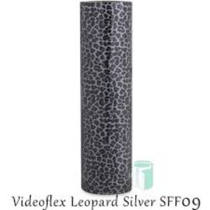 SFO44 Leopard Silver Videoflex Heat Transfer Vinyl