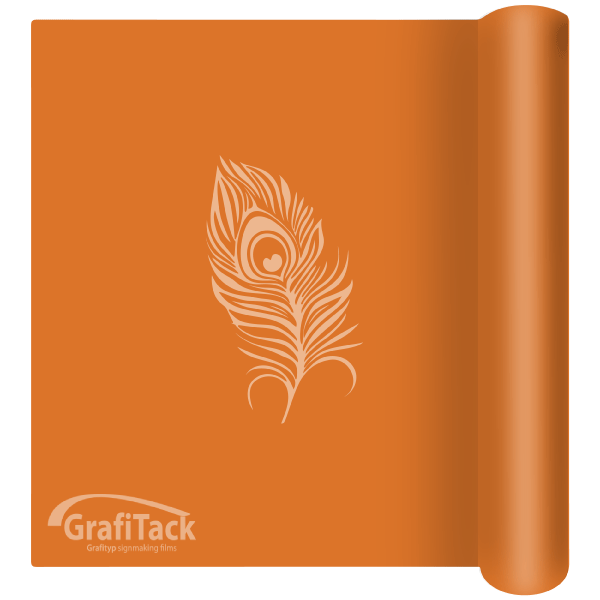 329 Orange Brown Glossy Grafitack 200/300 Series (Outdoor) Vinyl