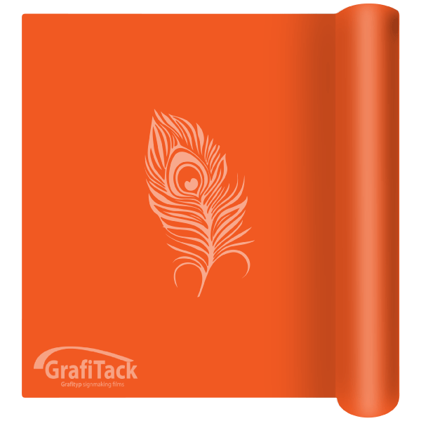 330 Orange Red Glossy Grafitack 200/300 Series (Outdoor) Vinyl