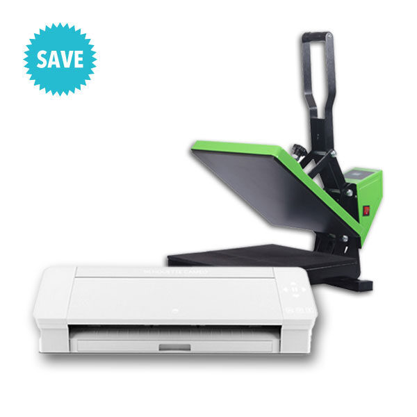 Silhouette CAMEO 4 & Muggit 38x38cm High Pressure Clamshell Press Combo Deal