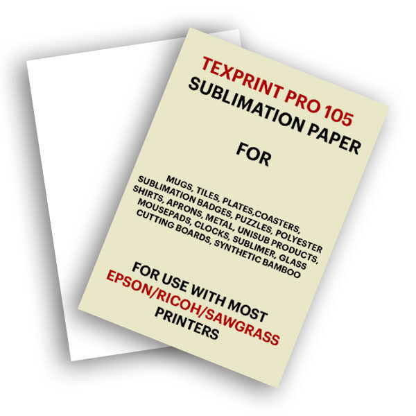 Subtex Pro 105 Sublimation Paper for ALL Sublimation printers 110pages