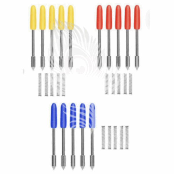 CB09 Graphtec Replacement Blades for the CB09 holder - 5 of each blade