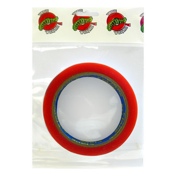 TW7122 Wormz Tape Red Double Sided High Tack Tape - 18mm x 10m