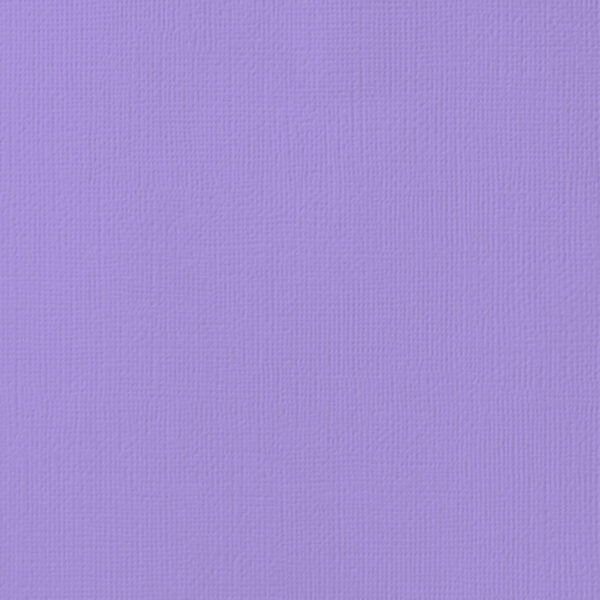AC PURPLES 71011 AC Cardstock 12x12 Textured - Lavender (1 Sheet)
