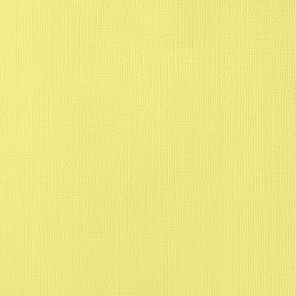 AC ORANGES 71463 AC Cardstock 12x12 Textured - Canary (1 Sheet)*