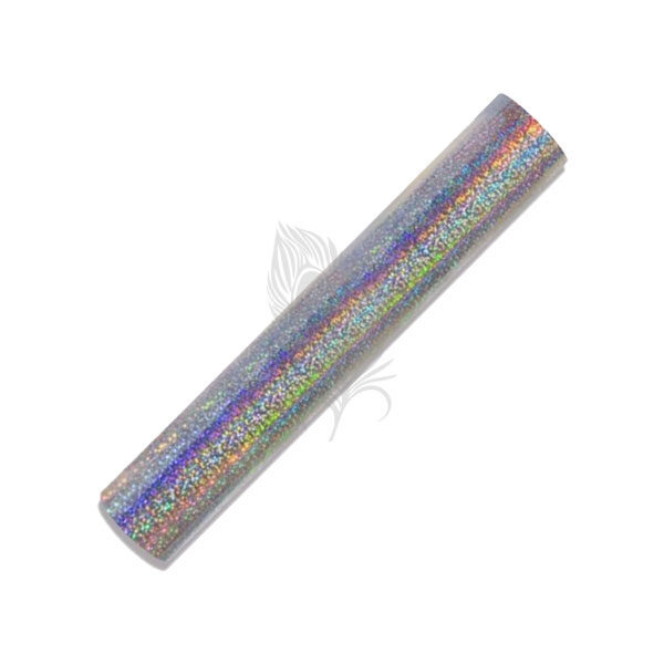 Holographic Sparkle Silver Self Adhesive Craft Vinyl