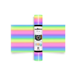Rainbow Stripes Candy Colour Self Adhesive Craft Vinyl