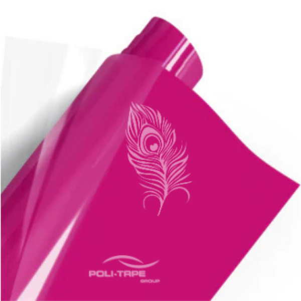 4945 Neon Dark Pink PoliFlex Turbo Heat Transfer Vinyl