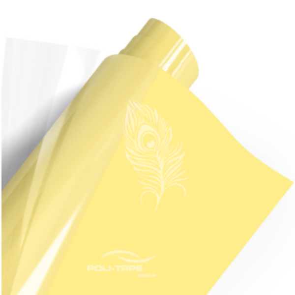 4958 Pastel Yellow PoliFlex Turbo Heat Transfer Vinyl