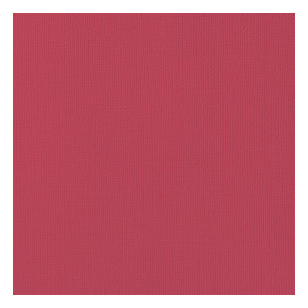 AC REDS71029 AC Cardstock 12x12 Textured - Crimson (1 Sheets)