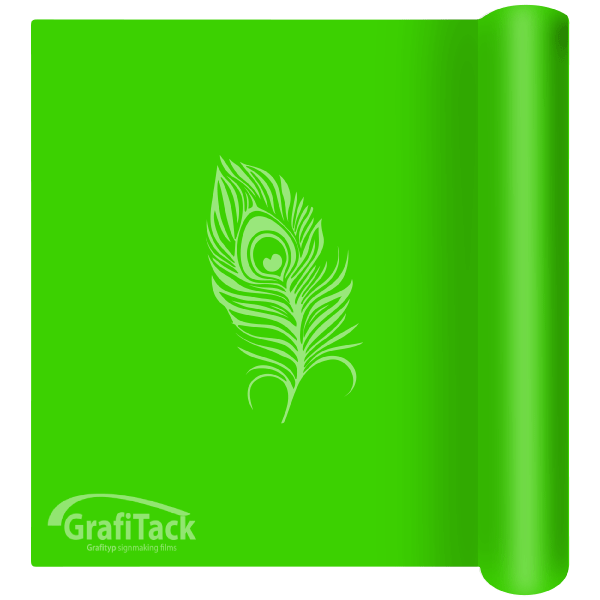 412 Fluorescent Green Grafitack 400 Series (Indoor) Vinyl