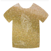 439 Glitter Gold PoliFlex Heat Transfer Vinyl - Snippy Sisters