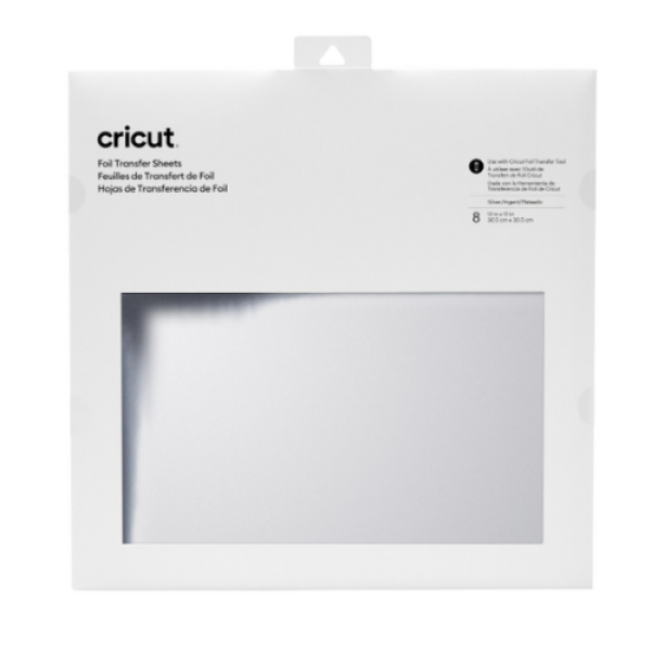 2008719 Cricut Transfer Foil Sheets 30.5x30.5cm 8 sheets (Silver)