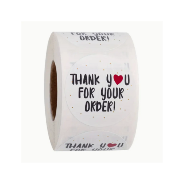 Thank-you for your order Stickers