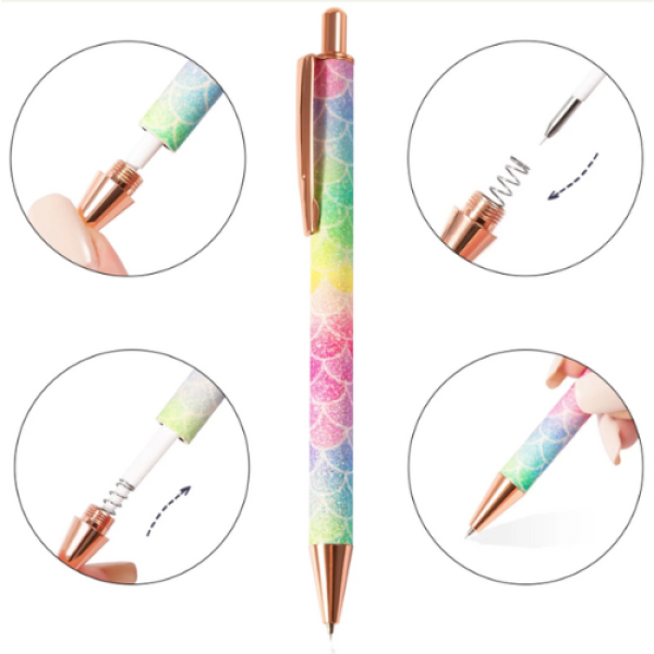 Teckwrap Shimmer Weeding Pen - Mermaid rainbow