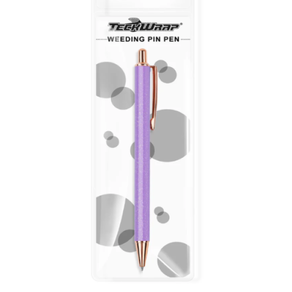 Teckwrap Shimmer Weeding Pen - Purple