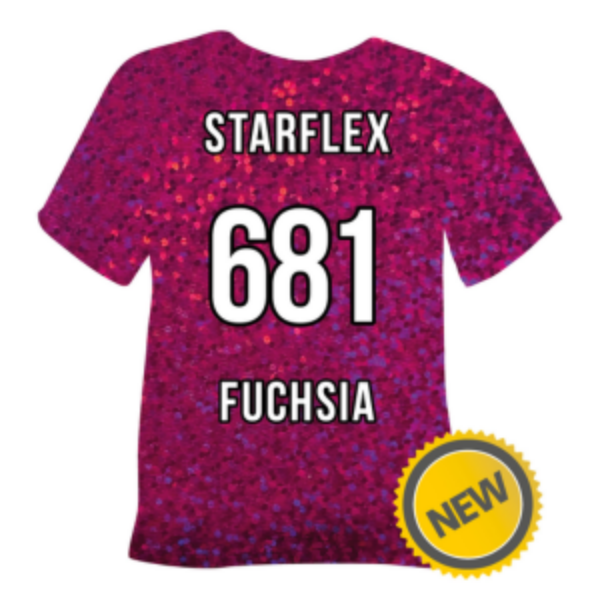 681 Fuschia Starflex Heat Transfer Vinyl