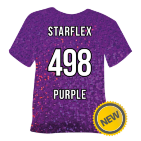 498 Purple Starflex Heat Transfer Vinyl