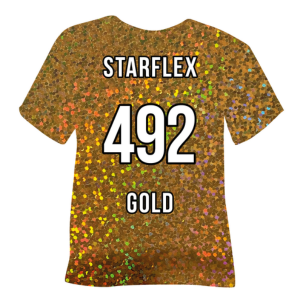 492 Gold Starflex Heat Transfer Vinyl