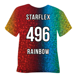 496 Rainbow Starflex Heat Transfer Vinyl