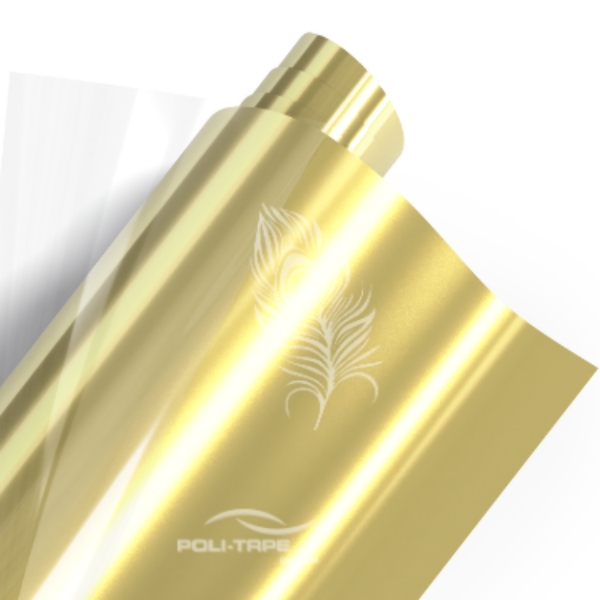 4920 Gold Metallic PoliFlex Turbo Heat Transfer Vinyl