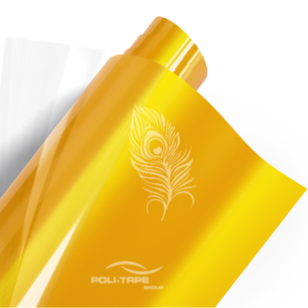 4921 Bright Gold PoliFlex Turbo Heat Transfer Vinyl