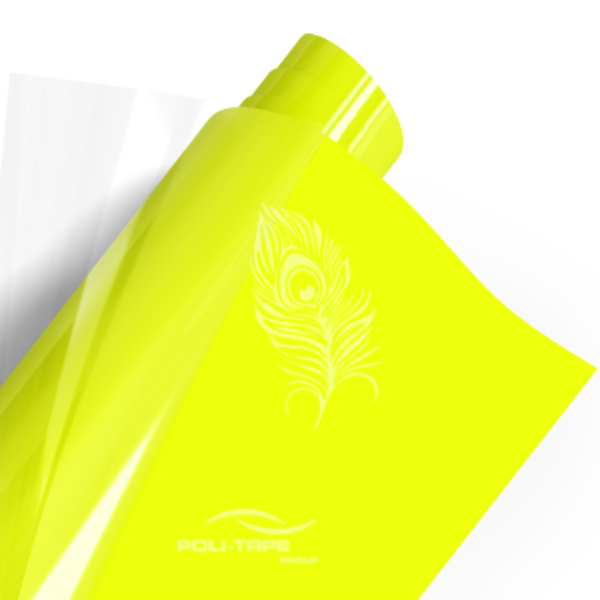 4940 Neon Yellow PoliFlex Turbo Heat Transfer Vinyl