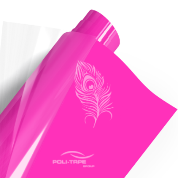 4943 Neon Pink PoliFlex Turbo Heat Transfer Vinyl