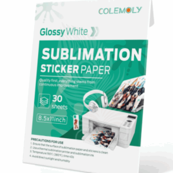*NEW* Colemoly A4 Sublimatable Sticker Vinyl